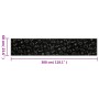 Morning velvet washable kitchen mat black 60x300 cm by , Doormats - Ref: Foro24-4005586, Price: 45,31 €, Discount: %