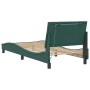 Estructura cama con luces LED terciopelo verde oscuro 80x200 cm de , Camas y somieres - Ref: Foro24-3213748, Precio: 164,46 €...