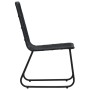 Garden chairs 2 units black synthetic rattan by vidaXL, Garden chairs - Ref: Foro24-48584, Price: 176,99 €, Discount: %