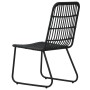 Garden chairs 2 units black synthetic rattan by vidaXL, Garden chairs - Ref: Foro24-48584, Price: 176,99 €, Discount: %