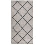 Alfombra pelo largo moderna PAMPLONA beige antracita 100x200 cm de , Alfombras - Ref: Foro24-375386, Precio: 41,21 €, Descuen...