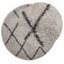 Modern long pile rug PAMPLONA anthracite beige Ø240 cm by , Rugs - Ref: Foro24-375402, Price: 113,57 €, Discount: %