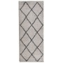 Modern long hair rug PAMPLONA anthracite beige 80x200 cm by , Rugs - Ref: Foro24-375384, Price: 36,30 €, Discount: %