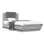 Cama con cabecero madera de ingeniería gris Sonoma 75x190 cm de , Camas y somieres - Ref: Foro24-3209980, Precio: 145,99 €, D...