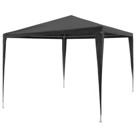 Anthracite gray PE party tent 3x3 m by vidaXL, Tents and gazebos - Ref: Foro24-45086, Price: 67,51 €, Discount: %