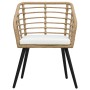 Garden chairs 2 units with oak-colored synthetic rattan cushions by vidaXL, Garden chairs - Ref: Foro24-48576, Price: 131,99 ...