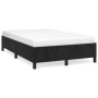 Black velvet bed frame 120x190 cm by , Beds and slatted bases - Ref: Foro24-379530, Price: 114,31 €, Discount: %