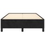 Black velvet bed frame 120x190 cm by , Beds and slatted bases - Ref: Foro24-379530, Price: 114,99 €, Discount: %