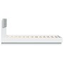 Estructura de cama con cabecero y luces LED blanco 90x190 cm de , Camas y somieres - Ref: Foro24-3210059, Precio: 169,32 €, D...