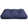 Navy blue Oxford fabric pallet furniture cushion 58x58x10 cm by , Cushions for chairs and sofas - Ref: Foro24-378245, Price: ...