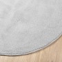 OVIEDO gray short pile rug Ø 200 cm by , Rugs - Ref: Foro24-375547, Price: 95,03 €, Discount: %