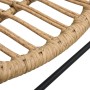 Hellbrauner Gartenstuhl aus synthetischem Rattan von vidaXL, Gartenstühle - Ref: Foro24-48580, Preis: 171,99 €, Rabatt: %