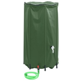 Foldable water tank with PVC tap 380 l by , Irrigation systems - Ref: Foro24-156012, Price: 46,99 €, Discount: %