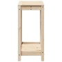 Planting table with shelf solid pine wood 82.5x35x75 cm by , Pot stands - Ref: Foro24-832387, Price: 60,19 €, Discount: %