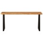 Bench with natural edge in solid acacia wood 105 cm by , Banks - Ref: Foro24-372754, Price: 111,86 €, Discount: %