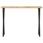 Console table with natural edge solid mango wood 105x33x76 cm by , console tables - Ref: Foro24-372763, Price: 111,07 €, Disc...