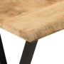 Console table with natural edge solid mango wood 105x33x76 cm by , console tables - Ref: Foro24-372763, Price: 111,07 €, Disc...