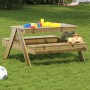 Kinder-Picknicktisch aus imprägniertem Kiefernholz 88x97x52 cm von , Gartentische - Ref: Foro24-832600, Preis: 104,30 €, Raba...