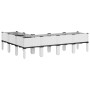 White PP planter with legs 160x120x42 cm by , Pots and planters - Ref: Foro24-367909, Price: 105,74 €, Discount: %