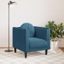 Sessel mit blauem Samtkissen von , Sofas - Ref: Foro24-372630, Preis: 177,72 €, Rabatt: %