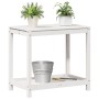 Mesa de plantación con estante madera pino blanco 82,5x50x75 cm de , Soportes para macetas - Ref: Foro24-832398, Precio: 61,9...