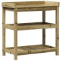 Plantation table with impregnated wood shelves 82.5x45x86.5 cm by , Pot stands - Ref: Foro24-832436, Price: 101,82 €, Discoun...