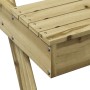 Picknicktisch aus imprägniertem Kiefernholz, 105 x 134 x 75 cm von , Gartentische - Ref: Foro24-832571, Preis: 121,59 €, Raba...