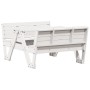 Children's picnic table solid white pine wood 88x122x58cm by , Garden tables - Ref: Foro24-832602, Price: 123,77 €, Discount: %