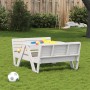 Kinder-Picknicktisch aus massivem weißem Kiefernholz, 88 x 122 x 58 cm von , Gartentische - Ref: Foro24-832602, Preis: 123,77...