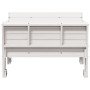 Children's picnic table solid white pine wood 88x122x58cm by , Garden tables - Ref: Foro24-832602, Price: 123,77 €, Discount: %