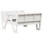 Children's picnic table solid white pine wood 88x122x58cm by , Garden tables - Ref: Foro24-832602, Price: 123,77 €, Discount: %