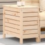 Garden stool solid pine wood 62x31.5x52 cm by , Outdoor sofas - Ref: Foro24-844888, Price: 50,60 €, Discount: %