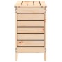 Garden stool solid pine wood 62x31.5x52 cm by , Outdoor sofas - Ref: Foro24-844888, Price: 50,60 €, Discount: %