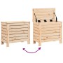 Garden stool solid pine wood 62x31.5x52 cm by , Outdoor sofas - Ref: Foro24-844888, Price: 50,60 €, Discount: %