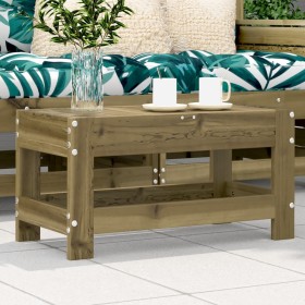 Garden stool impregnated pine wood 62x30x32 cm by , Outdoor sofas - Ref: Foro24-844897, Price: 38,72 €, Discount: %