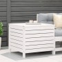 Garden stool solid white pine wood 62x63.5x53.5 cm by , Outdoor sofas - Ref: Foro24-844904, Price: 84,80 €, Discount: %