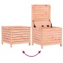 Douglas solid wood garden stool 62x63.5x53.5 cm by , Outdoor sofas - Ref: Foro24-844906, Price: 74,03 €, Discount: %