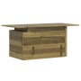 Impregnated pine wood garden table 100x50x75 cm by , Garden tables - Ref: Foro24-844912, Price: 69,19 €, Discount: %