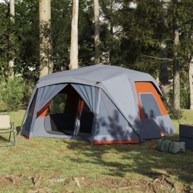 Family tent 10 people waterproof quick opening gray by , tents - Ref: Foro24-94291, Price: 275,99 €, Discount: %