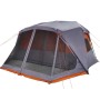 Family tent 10 people waterproof quick opening gray by , tents - Ref: Foro24-94291, Price: 275,99 €, Discount: %