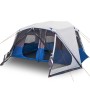 Family tent with LED 10 people quick opening light blue by , tents - Ref: Foro24-94302, Price: 282,66 €, Discount: %