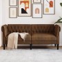 2-Sitzer-Chesterfield-Sofa aus braunem Stoff von , Sofas - Ref: Foro24-372555, Preis: 325,49 €, Rabatt: %