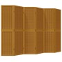 6-panel partition screen solid paulownia wood brown by , Room dividers - Ref: Foro24-358825, Price: 121,46 €, Discount: %