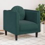 Sessel mit dunkelgrünem Samtkissen von , Sofas - Ref: Foro24-372624, Preis: 177,12 €, Rabatt: %