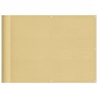 Balcony screen 100% polyester Oxford sand color 75x500 cm by , Umbrellas - Ref: Foro24-4000023, Price: 23,39 €, Discount: %