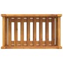 Planter with solid acacia wood lining 54x31x30 cm by , Pots and planters - Ref: Foro24-366429, Price: 49,92 €, Discount: %