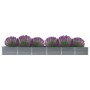 Gray galvanized steel garden bed 480x80x45 cm by vidaXL, Pots and planters - Ref: Foro24-47064, Price: 80,19 €, Discount: %