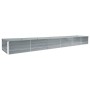 Gray galvanized steel garden bed 480x80x45 cm by vidaXL, Pots and planters - Ref: Foro24-47064, Price: 80,19 €, Discount: %