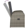 Sillones de jardín reclinables con cojines 2 uds ratán PE gris de , Sillas de jardín - Ref: Foro24-319539, Precio: 254,34 €, ...