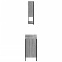 Set de muebles de baño 2 pzas madera contrachapada gris sonoma de , Muebles de baño - Ref: Foro24-3214663, Precio: 104,86 €, ...